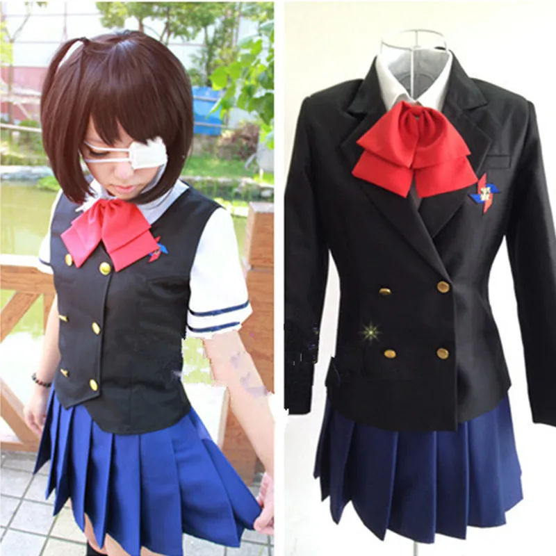 

Anime Another Cosplay Costume JK College Student Uniform Cos Akazawa Izumi Misaki Mei Cosplay Costume Female Girls