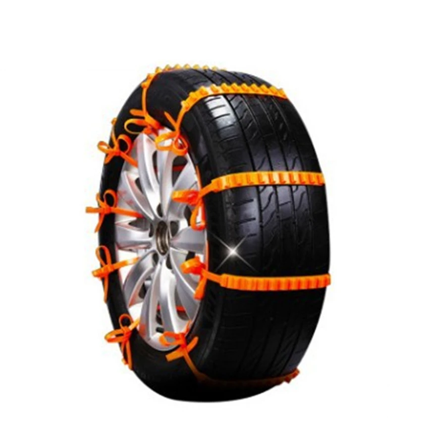 

1 pcs Car Universal Mini Plastic Winter Tyres wheels Snow Chains For Cars/Suv Car-Styling Anti-Skid Autocross Outdoor