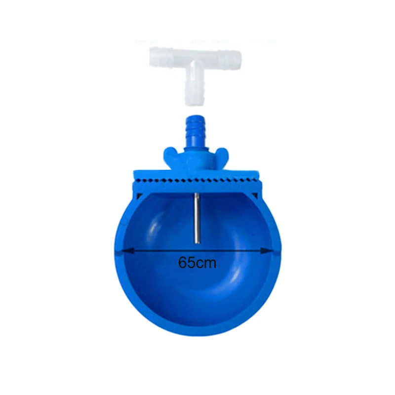 

Farm Rabbit Drinking Bowl Waterer Accessories Backyard Poultry Supplies Pet PVC 65mm Attachment Feeder Automatic