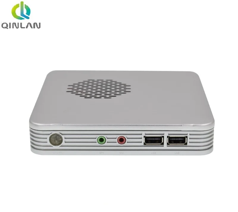Aluminum Alloy Case Mini PC with Intel Celeron 1037U Support HDMI VGA USB Mini computer