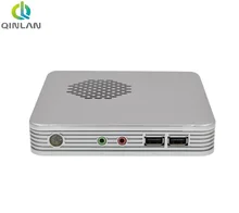 Алюминий случай сплава Mini PC с Intel Celeron 1037U Поддержка HDMI, VGA, USB Мини компьютер терминала