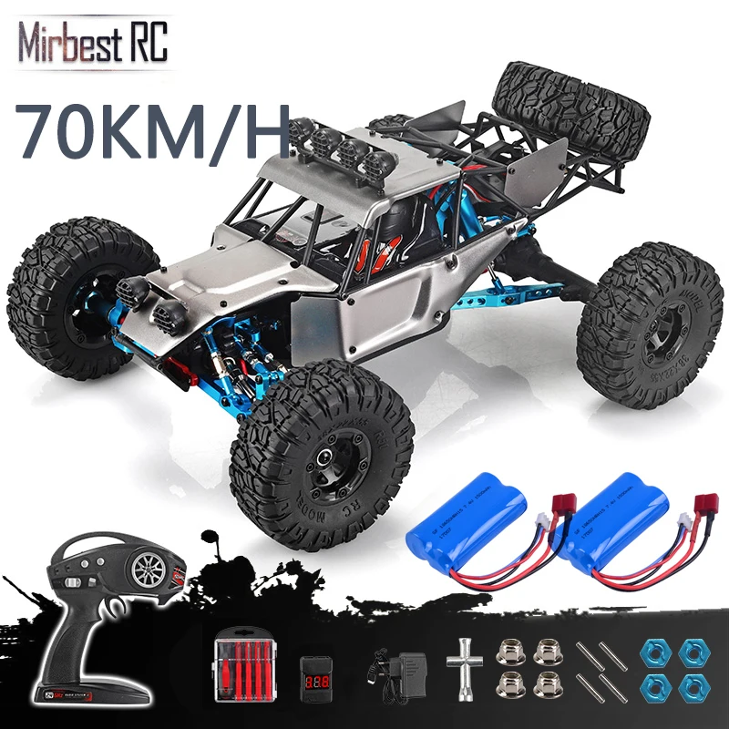 سيارة RC feiyue fy-03H RTR 2.4g 4WD 4 قناة 4x4 70 km/h RC سيارة شاحنة الصحراء فرش ترقية المعادن PK WLtoys 12428 12423