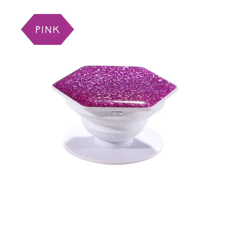 

Popular Phone Holder Expanding Stand Grip For Xiaomi Redmi Note 7 Glitter Frosted Telefon Tutucu Phone Ring Holder Socket