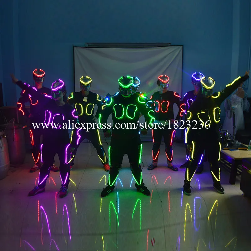 3 комплекта разноцветный светодиодный костюм для бальных танцев|costume costume|costume