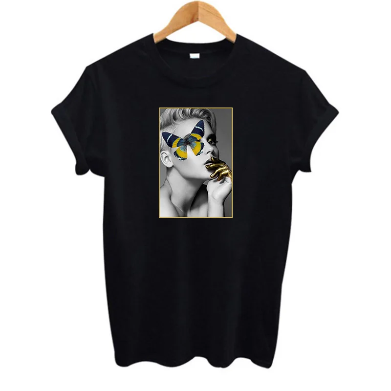 2019 الصيف جديد المتناثرة جماليات التي شيرت مثير الزهور ريشة طباعة قصيرة الأكمام قمم و المحملات الأزياء عارضة زوجين T قميص 2019 الصيف جديد المتناثرة جماليات التي شيرت مثير الزهور ريشة طباعة قصيرة الأكمام قمم و المحملات الأزياء عارضة زوجين T قميص