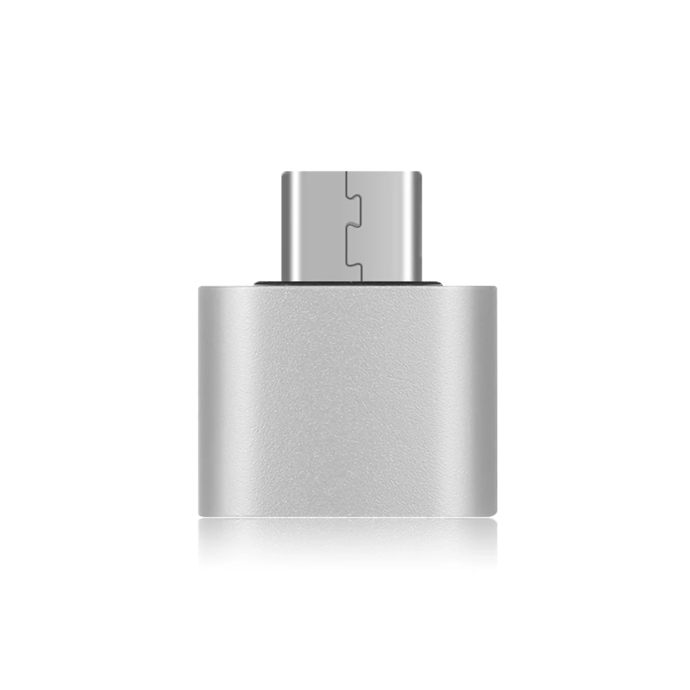 2 шт. мини металлический штекер для женщин USB-C 3,1 type C для USB 3,0 адаптер конвертера OTG для Android type C OTG адаптер домашние адаптеры