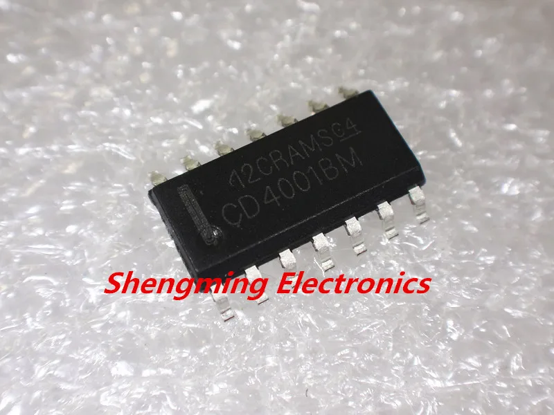 100 шт. CD4001BM CD4001 SOP-14 IC | Электронные компоненты и принадлежности