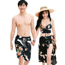 Модные купальники сексуальные бикини купальники пляжная одежда для влюбленных пар