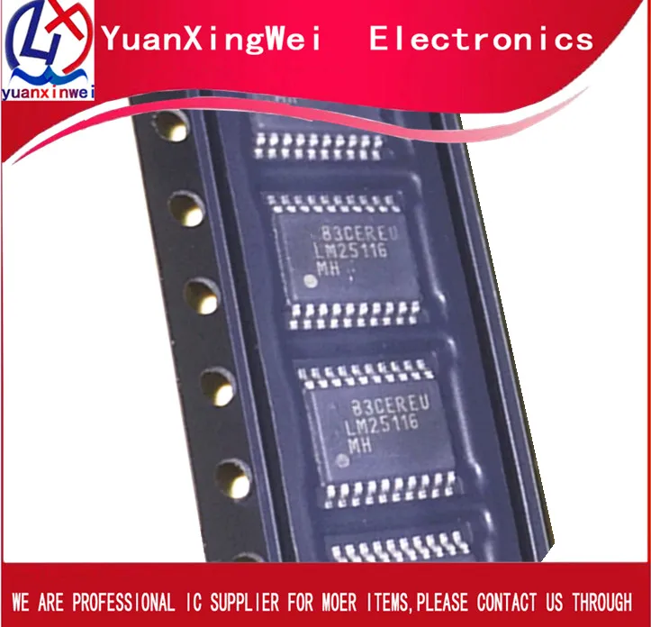 Free Delivery 10pcs/lot Lm25116 Lm25116mh Tssop20 - Replacement Parts ...