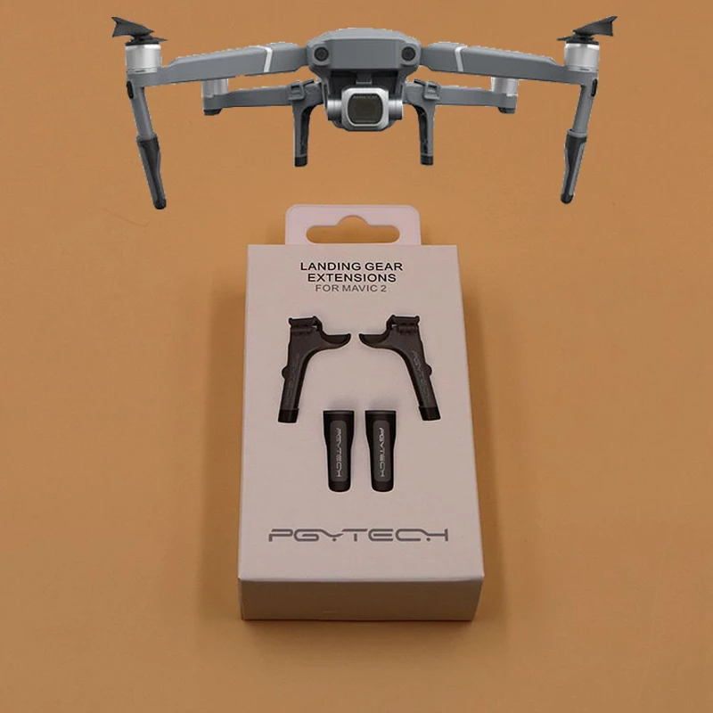 Новое поступление PGYTECH защитный увеличенный посадочный механизм для DJI MAVIC 2 PRO/для MAVIC 2 ZOOM для DJI Drone полёт БПЛА аксессуары