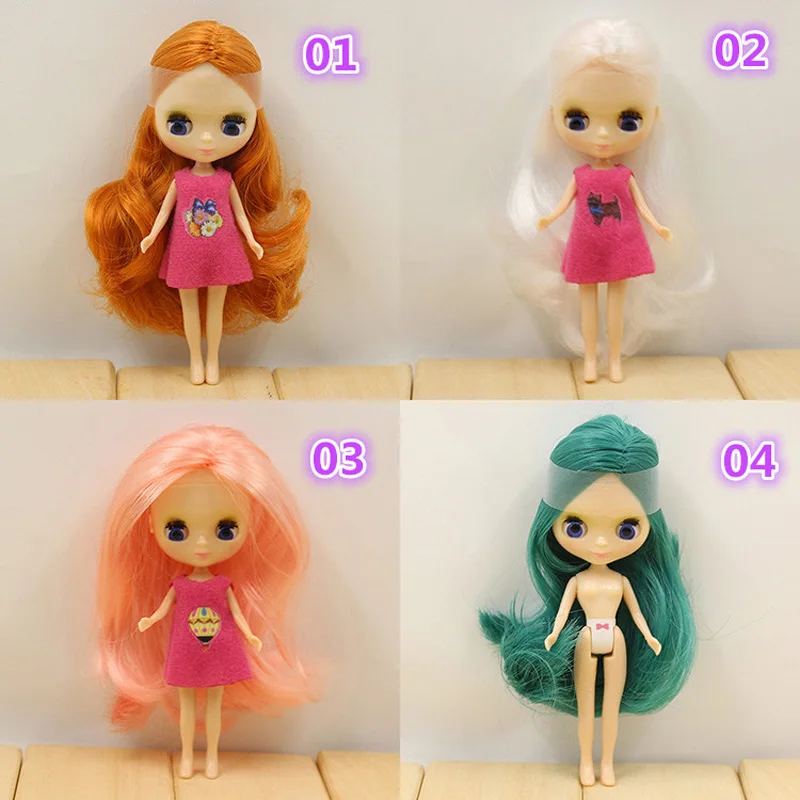 Takara Blythe Мини куклы Pullip DIY Blyth игрушка с одеждой|mini doll|blythe minimini dolls toys |