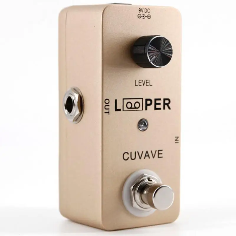 

New Guitar Pedal Looper LED Indicator Electric Guitar Effect Pedal Recording Mini Looper Guitar Parts #108-