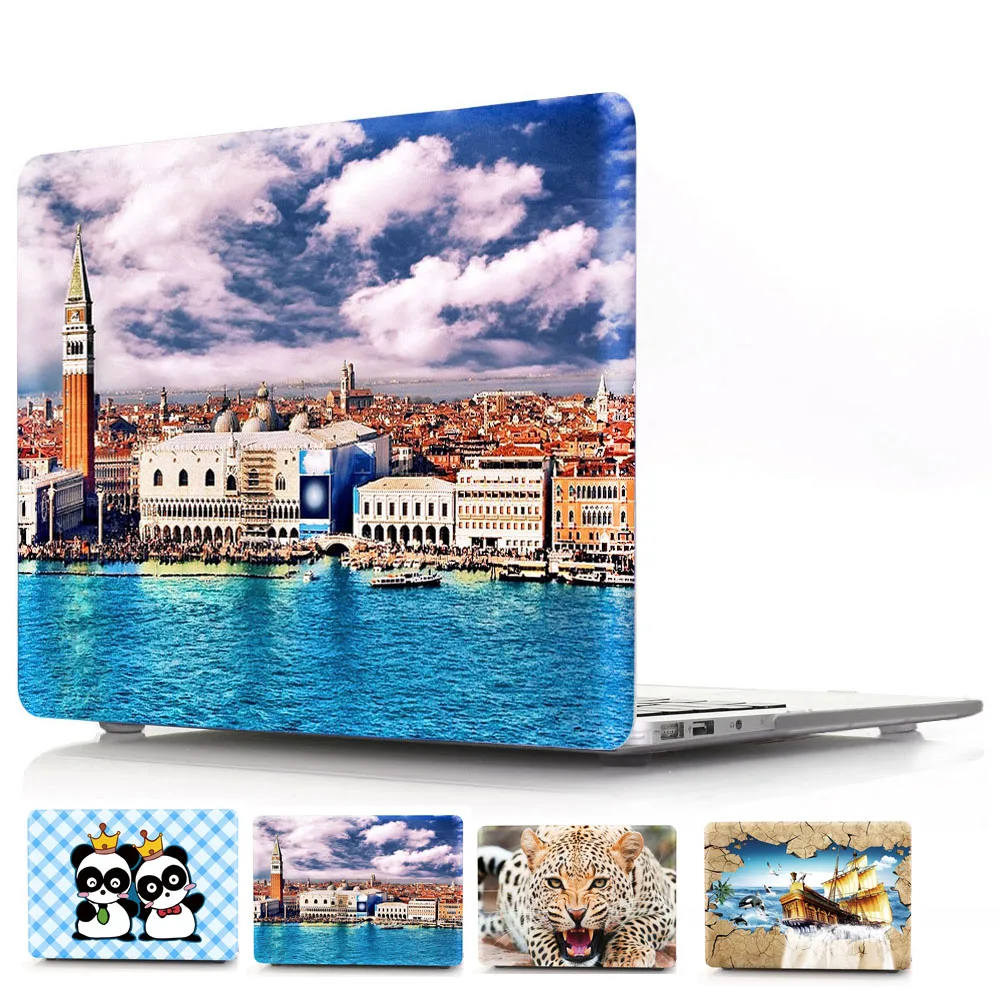 Жесткий Чехол для ноутбука Apple Macbook Air Pro retina Touch bar 11 12 13 15 полный дом|hard cover|laptop hard