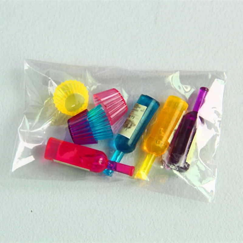 8Pcs -16 -Scale -Dollhouse -Miniature -Plastic -Beer -Bottle&Cup -Set -Model -Pretend -Play -Mini -Food -Doll -Accessories -Fit -Toy -TY0250 (4)