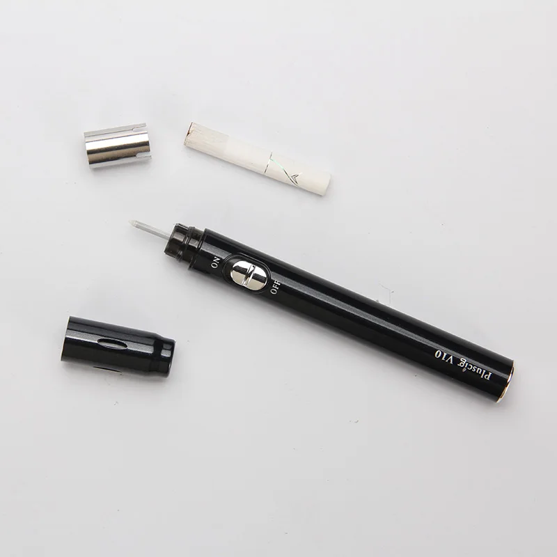 SMY Pluscig V10 Heating Tobacco HNB Kit 900mAh Battery Compatibility with iQOS stick Electronic Cigarette Vape 2pcs Black SMY Pluscig V10 Heating Tobacco HNB Kit 900mAh Battery Compatibility with iQOS stick Electronic Cigarette Vape 2pcs Black