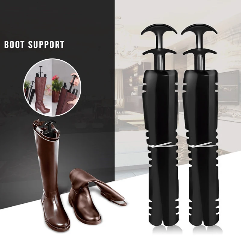 

2 PCS Rack Support Convenient Supporter Creative Shoe Organizer Practical Gadget Black Boots Stand Holder Storage Hanger