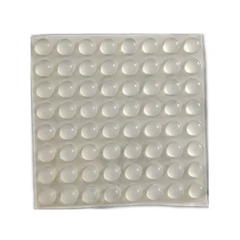 

128pcs 10mm x 5mm clear black self adhesive soft anti slip bumpers silicone rubber feet pads great silica gel shock absorber