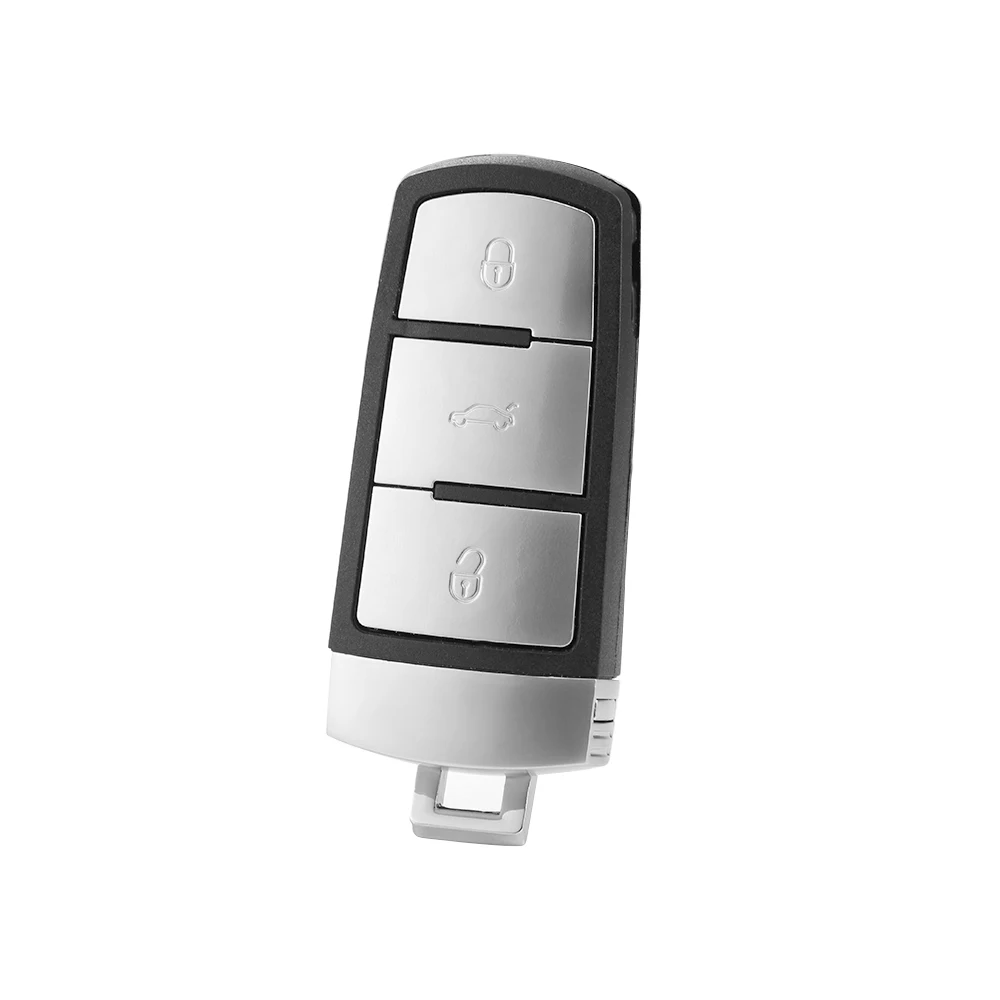 

1pcs 3 Buttons Keyless Uncut Flip Smart Car Remote Key for Volkswagen B6 B7 CC Magotan Passat Passat Estate 3C VKS47
