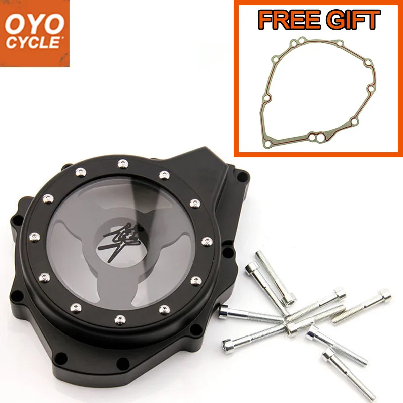 

For 99-15 Suzuki GSXR1300 GSX 1300R Engine Stator Crank Case Guard Side Shield Protector Cover Gasket FreeGift Motorcycle