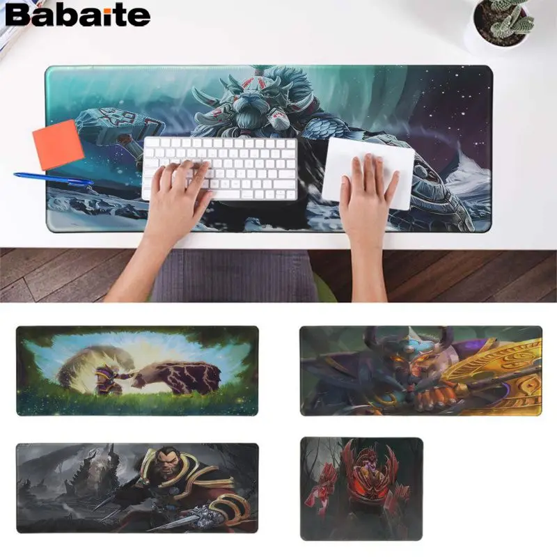 

Babaite DOTA 2 Warriors Elves Rubber PC Computer Gaming mousepad Speed/Control Version Large Gaming Mouse Pad