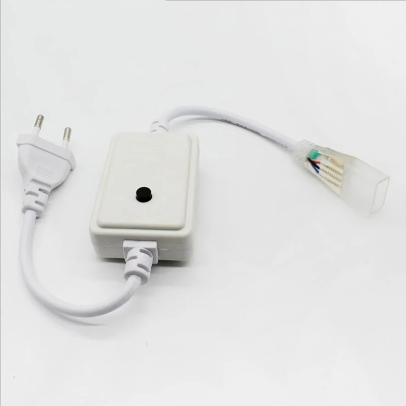 1-12 м двухрядная RGB Светодиодная лента 96 Светодиодный s/M 5050 220V светильник для изменения цвета IP67 Водонепроницаемый Светодиодный светильник+ ИК-контроль Bluetooth
