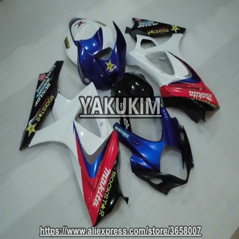 

YAKUKIM ABS Injection Fairing Kits For Suzuki GSXR1000 K7 07-08 Year 2007 2008 GSXR-1000 K7 07 08 Suzuki GSXR 1000 K7 Fairing