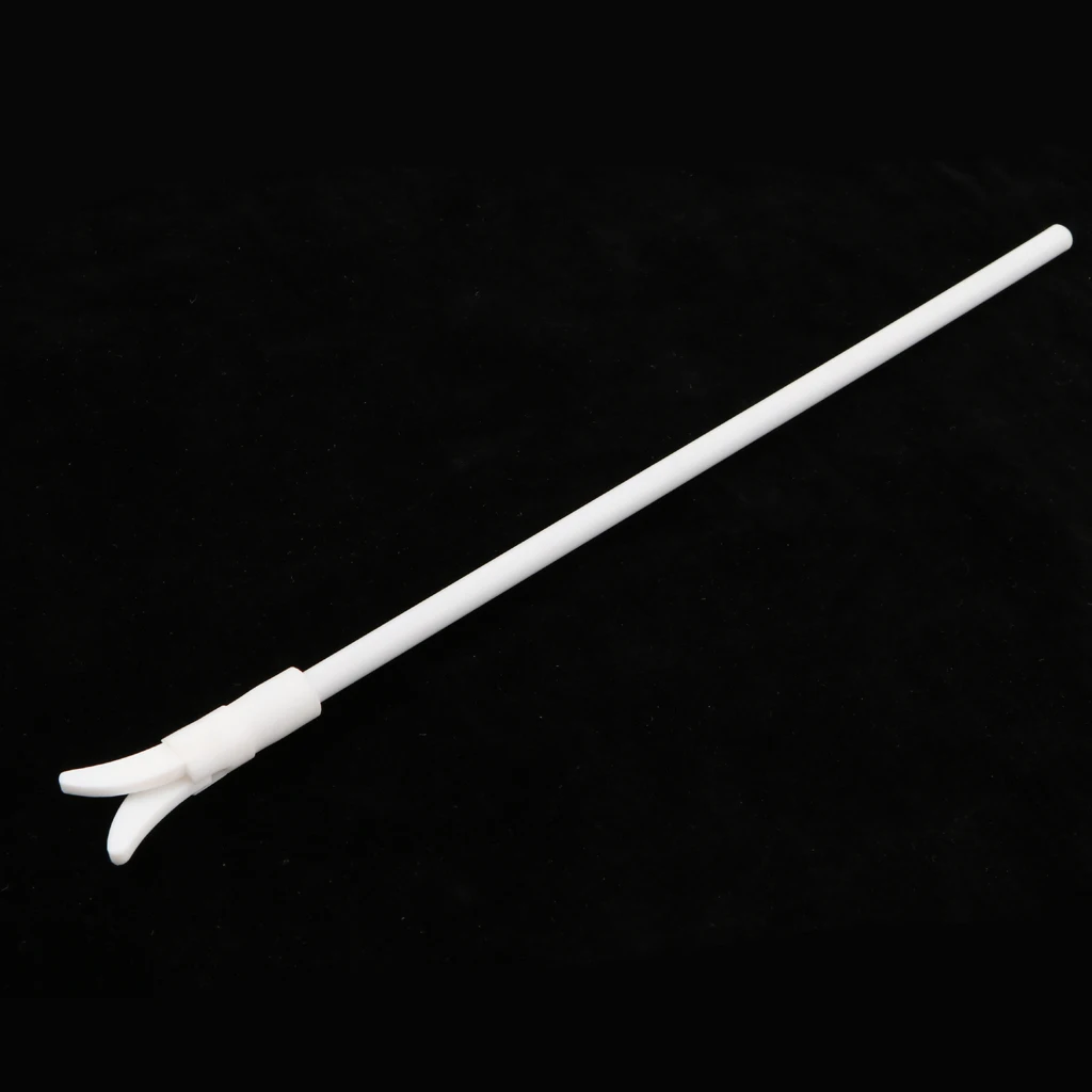250 mm PTFE Stirring Rod Overhead Stirrer Mixer Shaft w/ 50 mm Dia Foldable Paddle - Lab Flask Utensils Accs