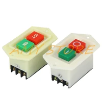1 шт. 380V LC3-5 5A ВКЛ-ВЫКЛ LC3-10 10A I/O RedGreen старт/стоп Мощность кнопочный переключатель 2 Позиции стартер сверлильный автомат для резки - изображение