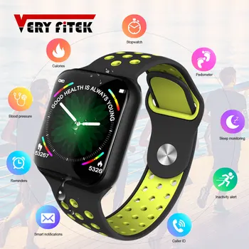 

VERYFiTEK F8 Full Touch Screen Smart Watch Blood Pressure Fitness Tracker IP67 Heart Rate Monitor Men Women Kids Smartwatch