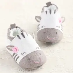 Для мальчиков и девочек обувь для малышей мультфильм мягкая подошва хлопок пинетки детские модные детские schoenen2.759