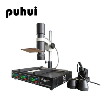 

PUHUI T-862++ Infrared BGA Rework Stations Computer Phone North And South Bridge Maintenance Desoldering Station IRDA Soldering