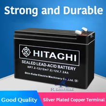 12V 7.2Ah герметичная свинцово-кислотная аккумуляторная батарея для сигнализации UPS контроля доступа резервная батарея для источника питания
