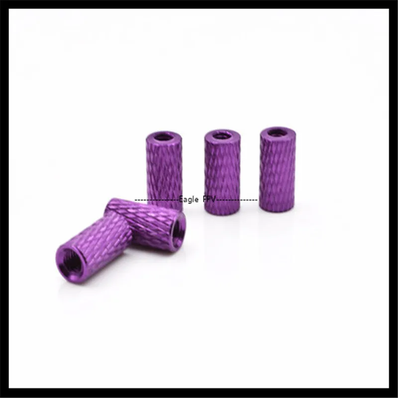 zmr250 250mm mini quadcopter fpv round metric standoffs full knurled m3