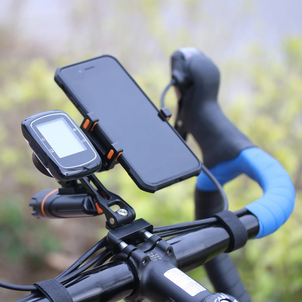 Discount Bicycle Computer Mount Holder Bike Sports Camera Phone Mount Bicycle Flashlight Mount Multifunctional Bike Mount 5