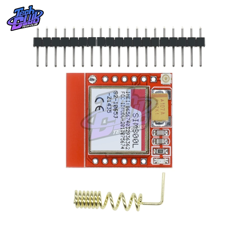 Наименьший SIM800L GPRS GSM модуль Kit Micro SIM карта ядро плата четырехдиапазонный TTL