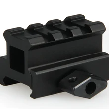 PPT Алюминий черный 0,83 дюйм высокий Райзер кронштейн для прицела крепление для Открытый Охота PP22-0219