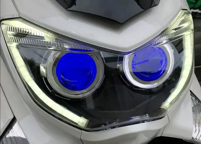 Motor Modifikasi Bagian Lampu HID Lampu Lampu Depan LED Depan Lampu