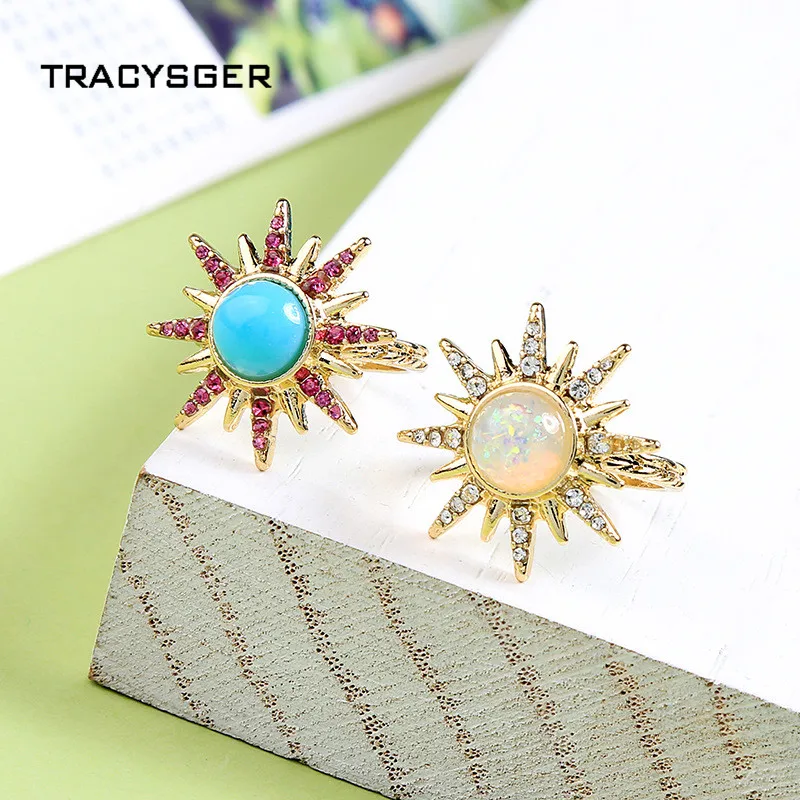 

AB- jz0077c /TRACYSGER/ creative star-colored ring