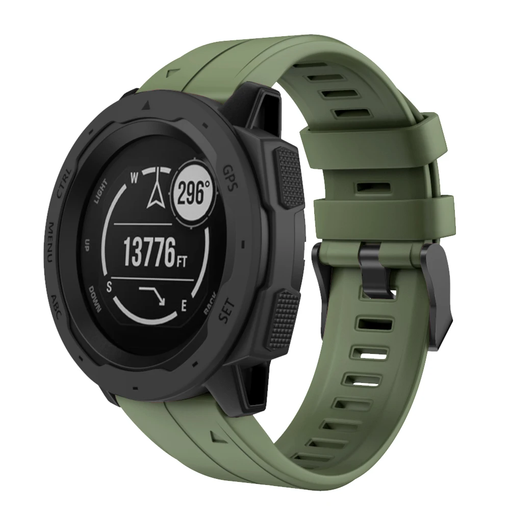 Fivstr Гладкий узор Easyfit ремешок для часов Garmin Fenix 5X5 Plus 3 3HR D2 S60 MK1 Смарт часы Quick Release ремешок на запястье