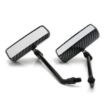 

Classic Motorbike Side Mirror Retro Motorcycle Backup Mirrors Refit Motorbike Mirror Universal Moto parts for Harley 8mm 10m