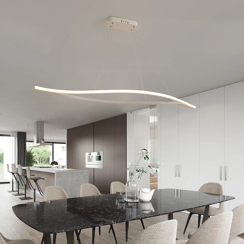  Minimalism Modern LED Pendant Chandelier For Dining Kitchen Room Bar AC85-265V Aluminum Hanging Pen - 33005323010