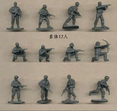 Супер мини ПВХ Рисунок 1:72 песчаная пластина Неокрашенная Современная