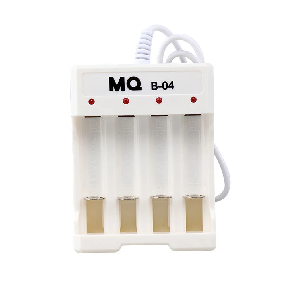 

4 Slots Battery Charger AA AAA Nickel-Cadmium Rechargeable LED Light