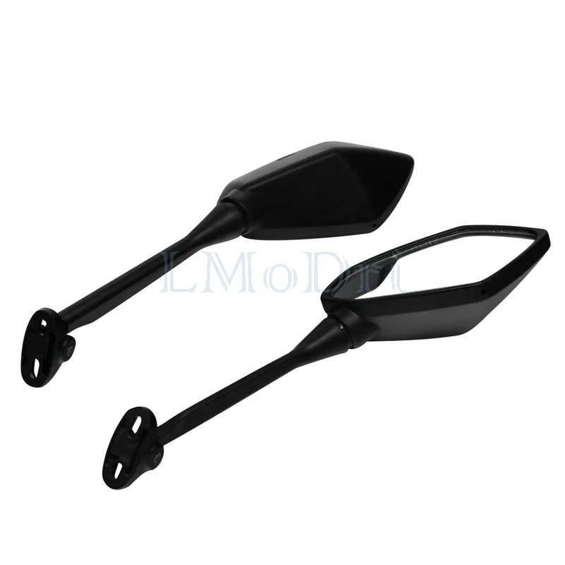 LMoDri Motorcycle Mirrors Sport Bike Scooter Rear View Mirror For Honda CBR F4 HYOSUNG GT Kawasaki Ninja Replacement For Racing