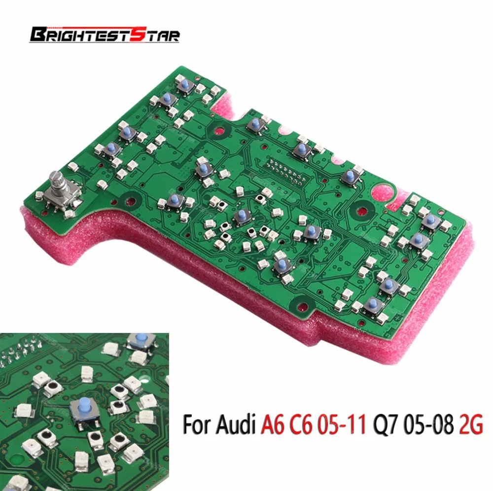 

Multimedia MMI Control Panel Circuit Board With Navigation Fit For Audi A6 A6 S6 C6 05-11 Q7 05-08 4F1919611 4L0919610