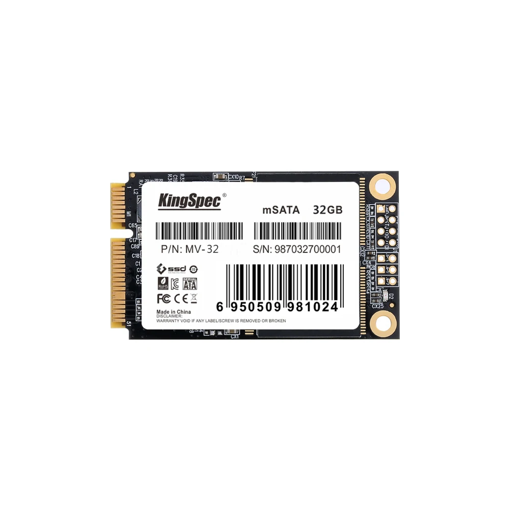 KingSpec SSD MSATA MINI PCI-E 512GB 256GB 128GB 64GB MLC Digital Flash SSD твердотельный накопитель устройства для хранения данных для настольного ноутбука