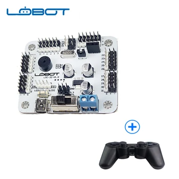 

Servo Controller 32 CH Board with PS2 Handle Controller Receiver Hexapod Bipedal RC Parts Robot