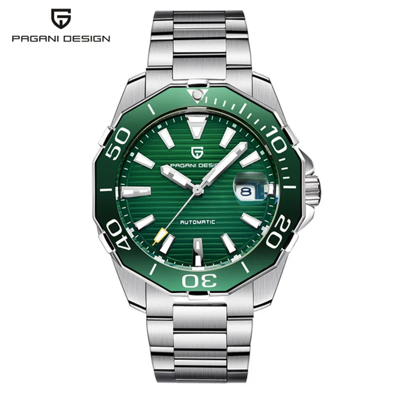 

2018 New Pagani Designe Full Steel Mens Mechanical Watches Business Automatic Watch Men Top Brand Luxury Clock relogio masculino