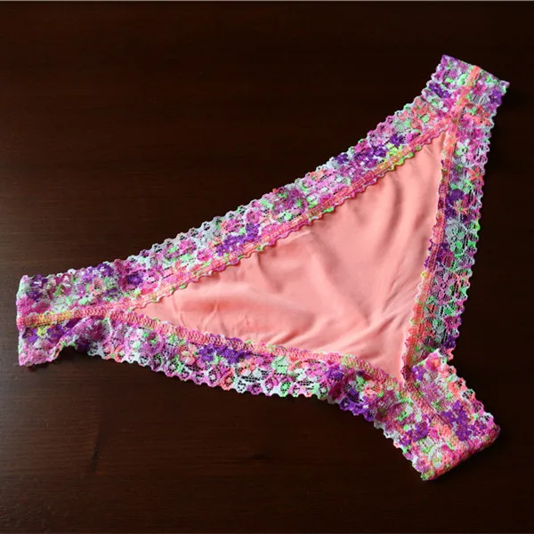 Voplidia Underwear Women Panties 2017 Sexy G String Thongs Pink Female
