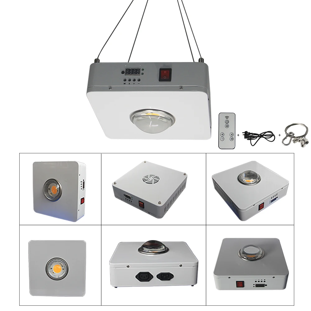 CREE CXB3590 100W COB Dimmable LED Grow Light Full Spectrum LED Lamp 38000LM=HPS 600W Growing Lamp Indoor Plant Growth Lighting (4)